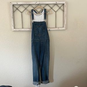 Gap denim overalls